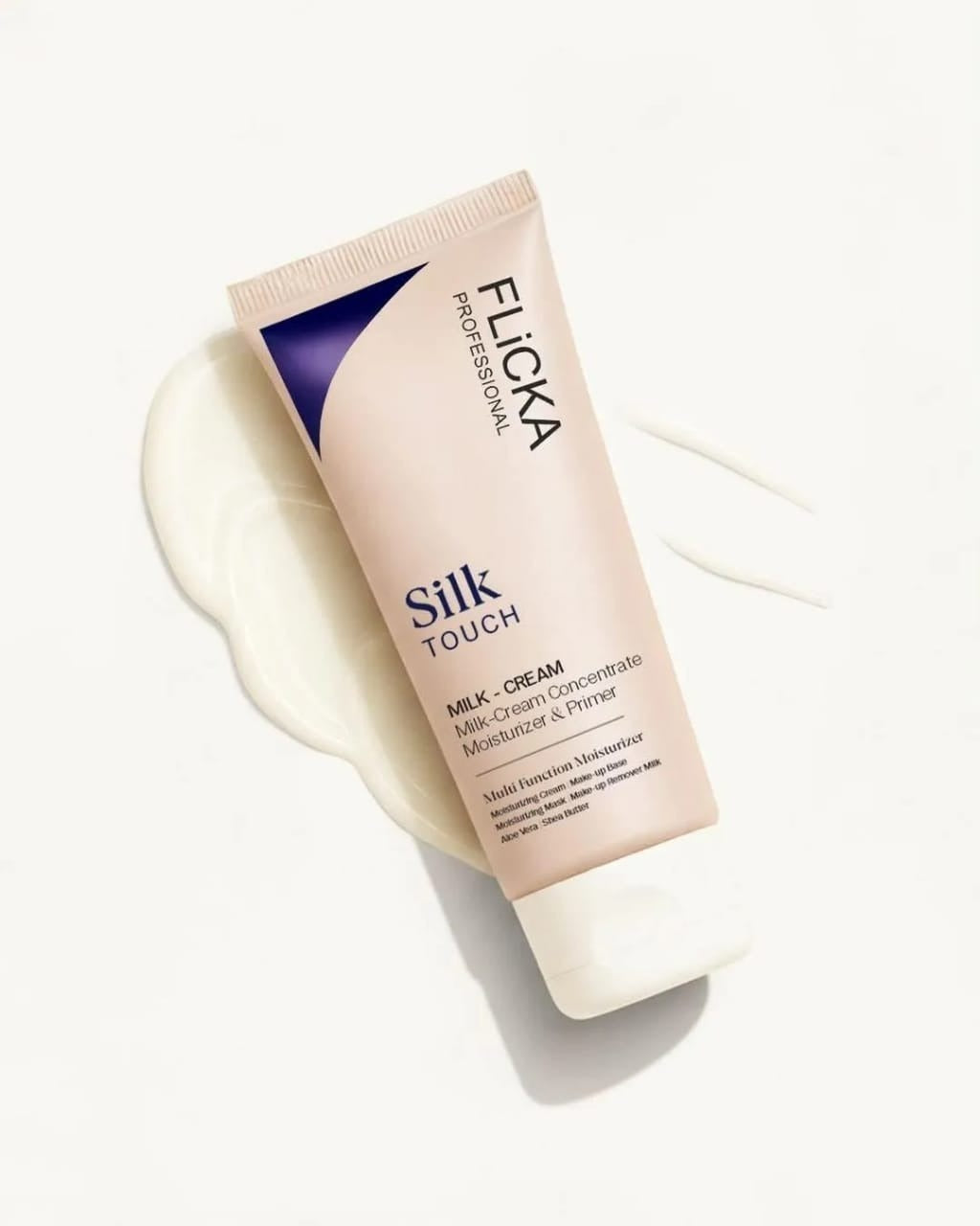 FLiCKA Silk Touch Milk Cream Moisturizer & Primer – 2-in-1 Hydrating Base | Aloe Vera & Shea Butter | Smooth, Long-Lasting Finish FLiCKA Silk Touch Milk Cream Moisturizer & Primer – 2-in-1 Hydrating Base | Aloe Vera & Shea Butter | Smooth, Long-Lasting Finish