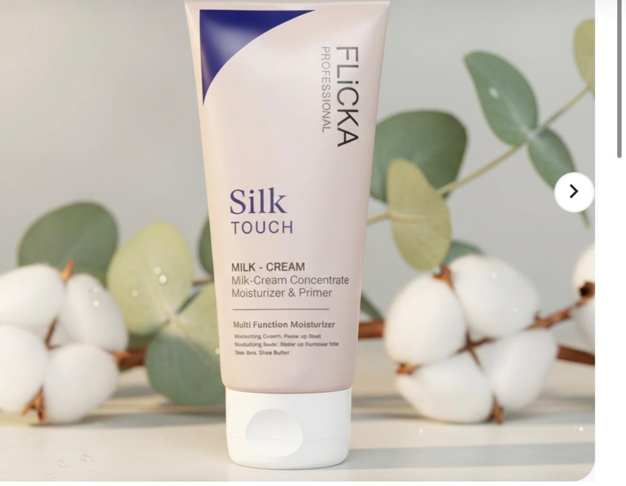 FLiCKA Silk Touch Milk Cream Moisturizer & Primer – 2-in-1 Hydrating Base | Aloe Vera & Shea Butter | Smooth, Long-Lasting Finish FLiCKA Silk Touch Milk Cream Moisturizer & Primer – 2-in-1 Hydrating Base | Aloe Vera & Shea Butter | Smooth, Long-Lasting Finish