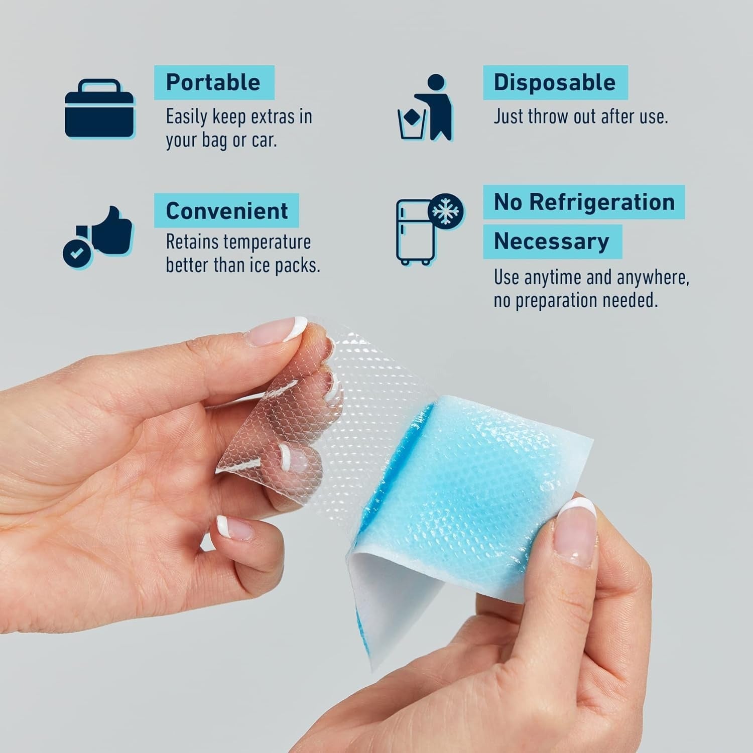 Migraine Cooling Headache Patch | Pack Of 6 Fever & Relaxation Strips Migraine Cooling Headache Patch | Pack Of 6 Fever & Relaxation Strips