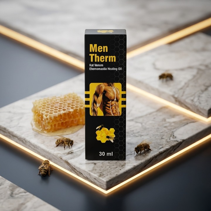 Men Therm Bee Venom Gynecomastia Heating Oil - 30 ml Men Therm Bee Venom Gynecomastia Heating Oil - 30 ml