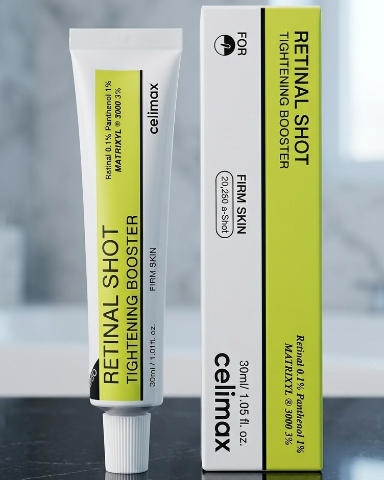 Celimax The Vita A Retinal Shot Tightening Booster – 0.1% Retinal, Matryxyl 3% | Pore Minimizer, Anti-Wrinkle, Firming Booster| 30ml Celimax The Vita A Retinal Shot Tightening Booster – 0.1% Retinal, Matryxyl 3% | Pore Minimizer, Anti-Wrinkle, Firming Booster| 30ml