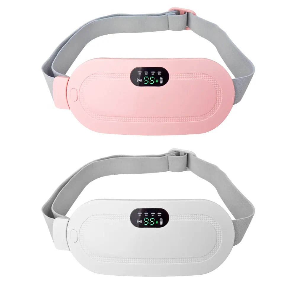 Portable Menstrual Heating Pad Smart Warm Palace Belt – Cordless Cramp Relief Massager Vibration Waist Trimmer Portable Menstrual Heating Pad Smart Warm Palace Belt – Cordless Cramp Relief Massager Vibration Waist Trimmer