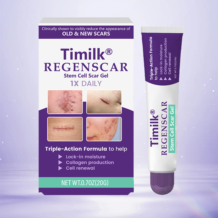 Timilk Regenscar Stem Cell Scar Gel 20g Triple Action Formula For Old And New Scars Surgical Marks Skin Renewal Timilk Regenscar Stem Cell Scar Gel 20g Triple Action Formula For Old And New Scars Surgical Marks Skin Renewal