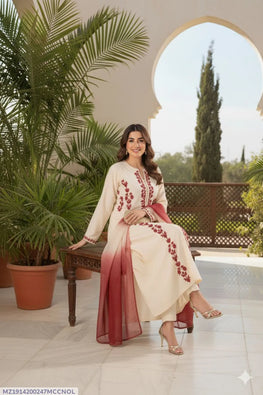 MIX TRENDING DESIGNS 3 Pcs Unstitched Embroidered Suit