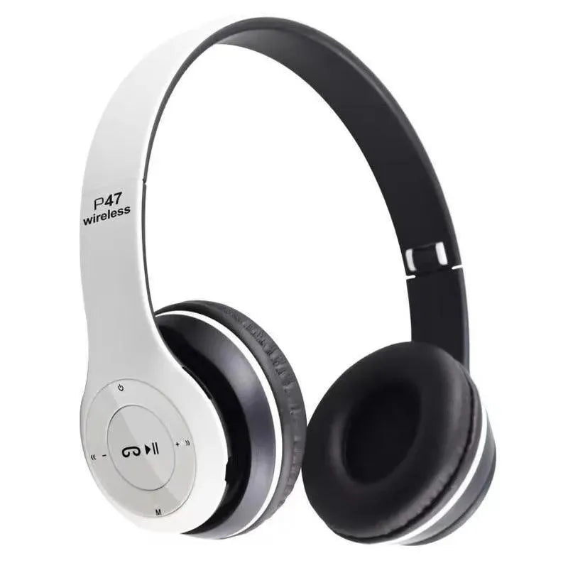 P47 Wireless Headphones Black Fast Charge Battery P47 Wireless Headphones Black Fast Charge Battery