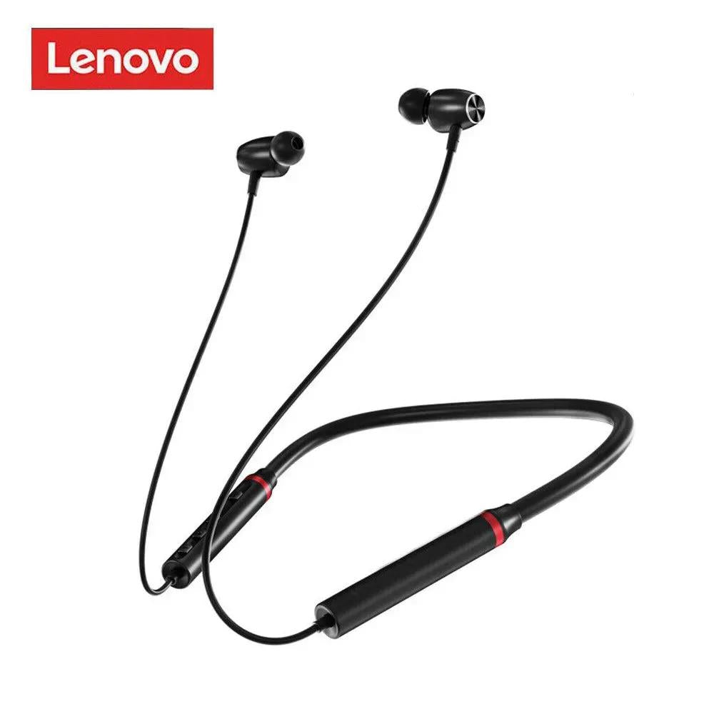 Lenovo Wireless Neckband Bluetooth 5.0 Black HD Call Lenovo Wireless Neckband Bluetooth 5.0 Black HD Call