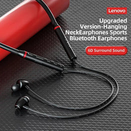 Lenovo Wireless Neckband Bluetooth 60 Surround Sound Black