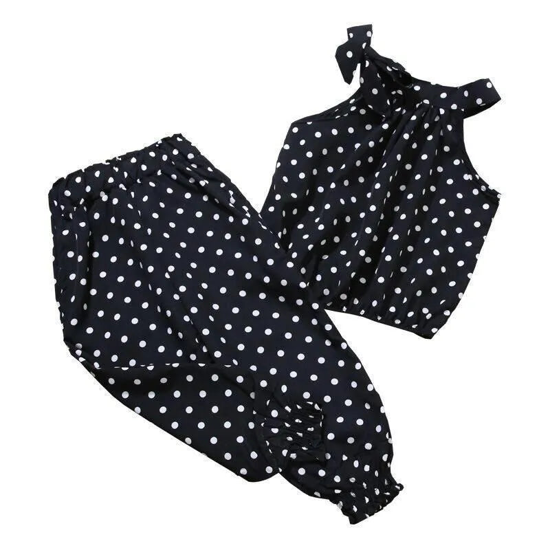 Toddler Black Polka Dot Western Suit Set Toddler Black Polka Dot Western Suit Set