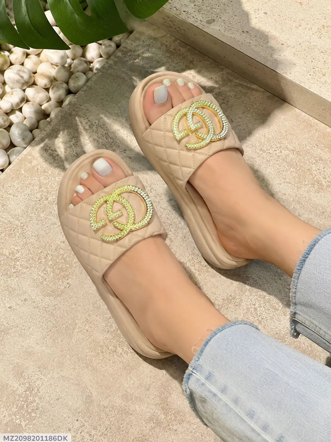 Women's Cork Formal Slippers Women's Cork Formal Slippers