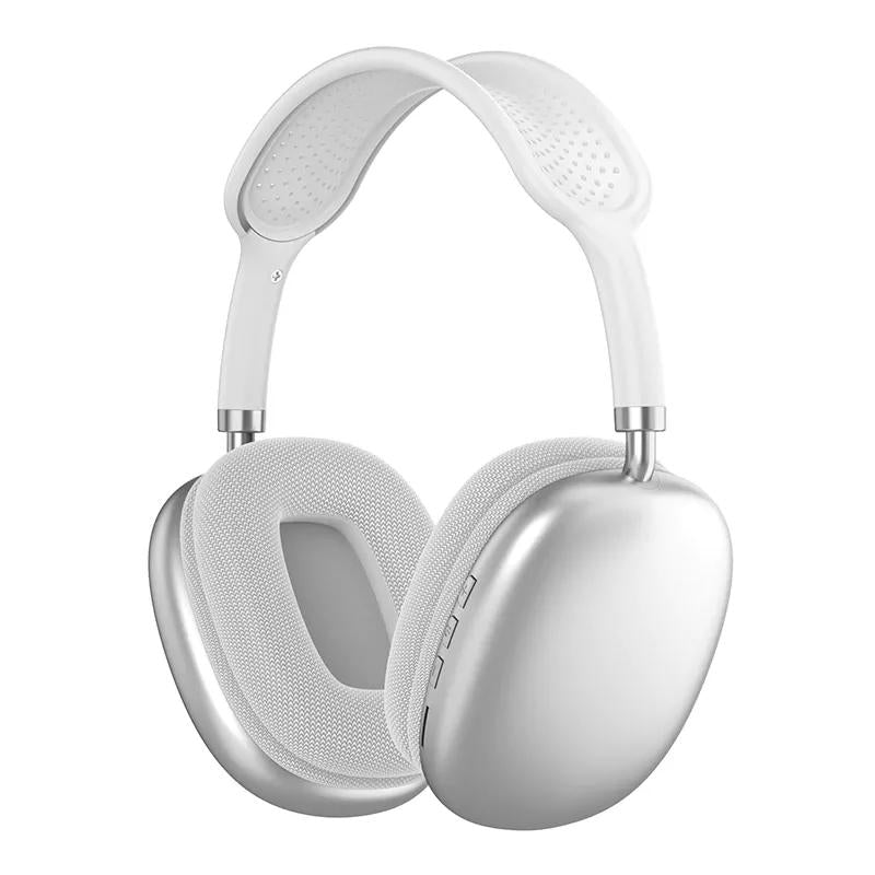 White Bluetooth 5.0 Headphones with 400mAh Battery White Bluetooth 5.0 Headphones with 400mAh Battery