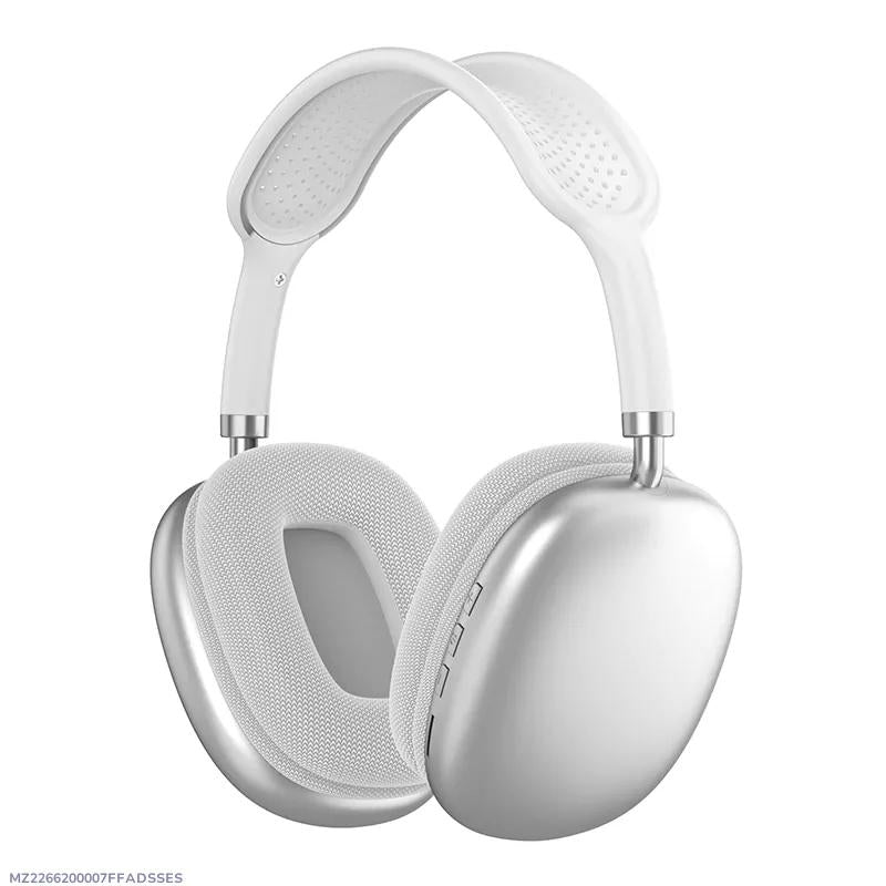 White Bluetooth 5.0 Headphones with 400mAh Battery White Bluetooth 5.0 Headphones with 400mAh Battery