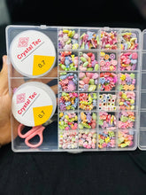 Crystal Craft Kit with 100+ Colorful Charm Sets