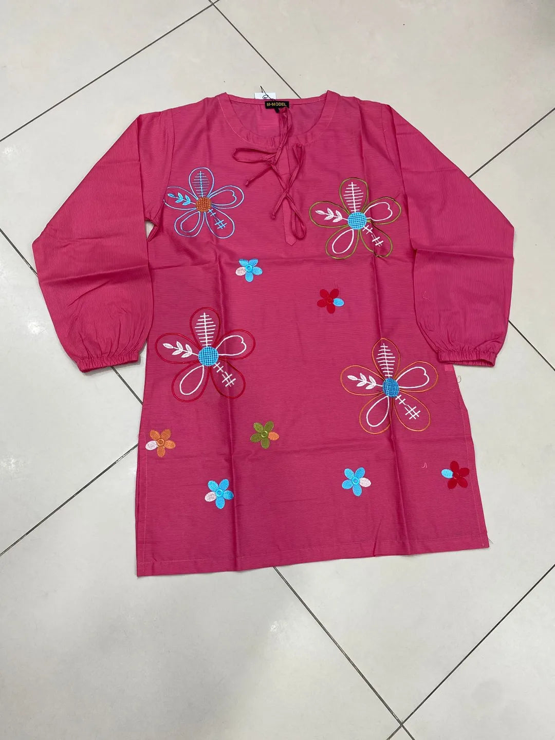 1 Pc Women's Stitched Lawn Embroidered Shirt 1 Pc Women's Stitched Lawn Embroidered Shirt