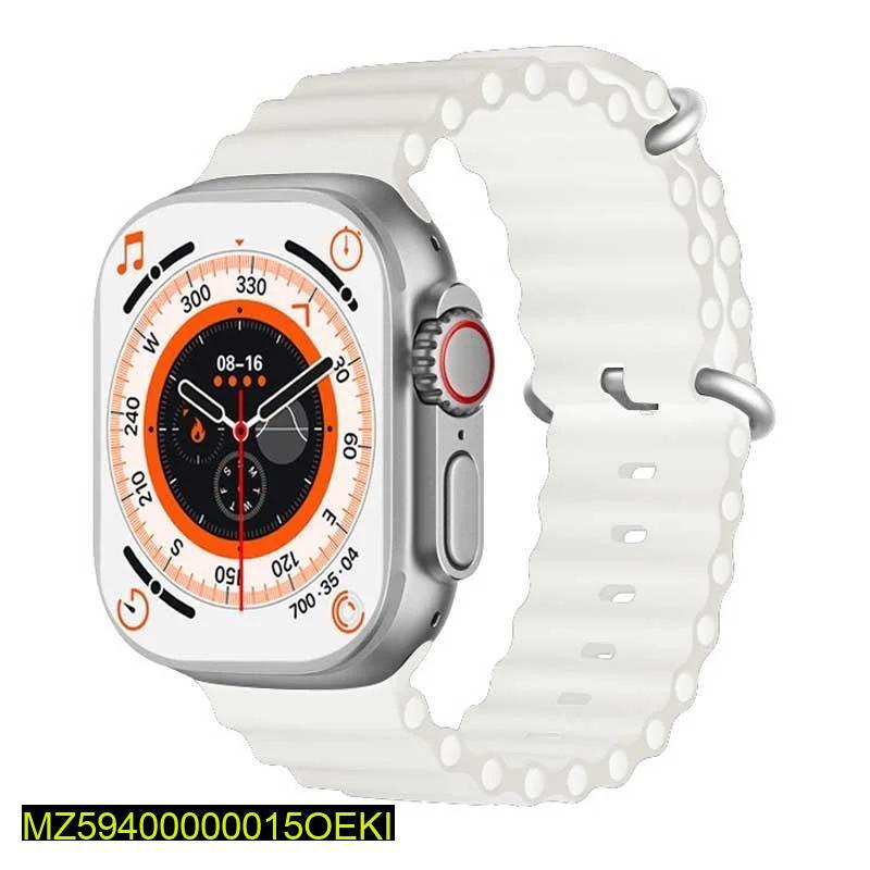 T800 Ultra Smart Watch Silver Fast Charging IP65 Waterproof T800 Ultra Smart Watch Silver Fast Charging IP65 Waterproof