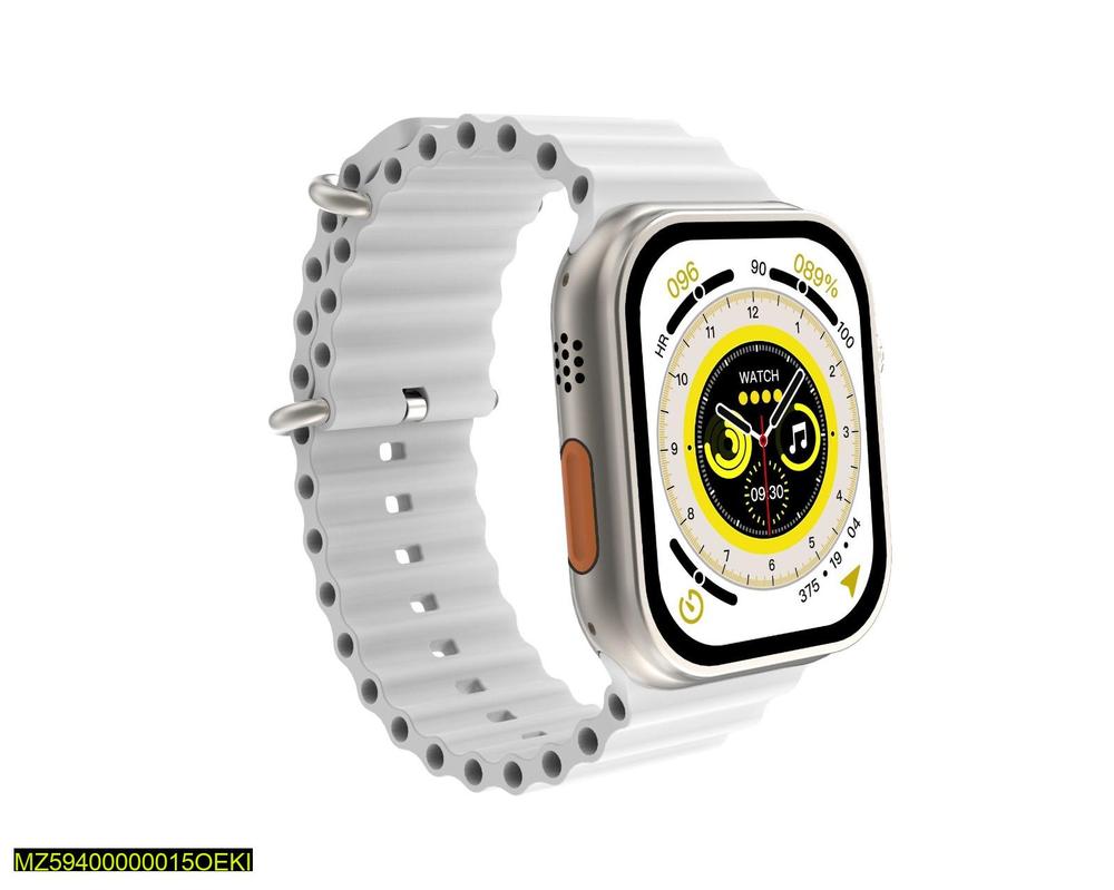 T800 Ultra Smart Watch Silver Fast Charging IP65 Waterproof T800 Ultra Smart Watch Silver Fast Charging IP65 Waterproof