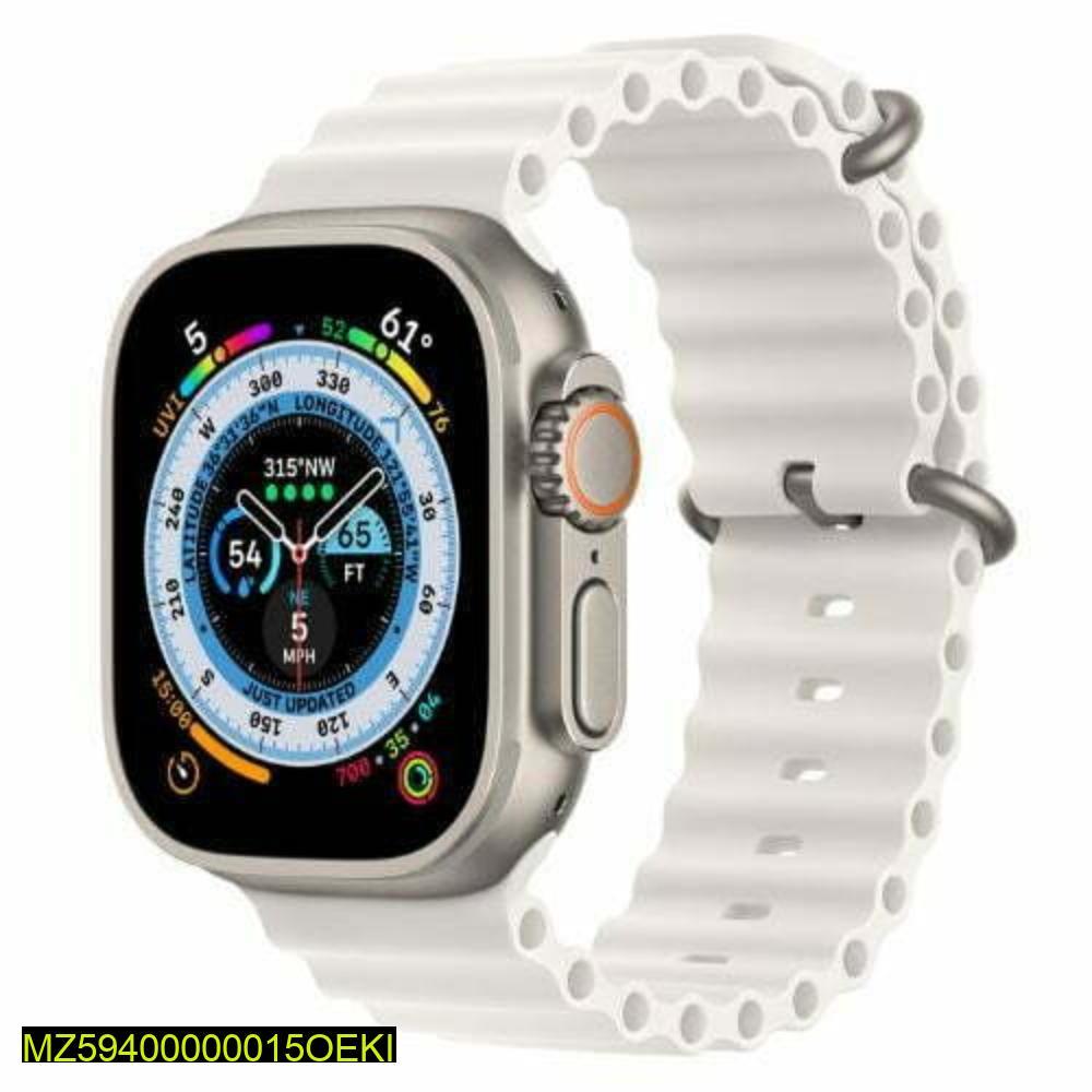 T800 Ultra Smart Watch Silver Fast Charging IP65 Waterproof T800 Ultra Smart Watch Silver Fast Charging IP65 Waterproof