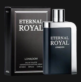 Eternal Royal Perfume for Men 100ml Black Silver Bottle