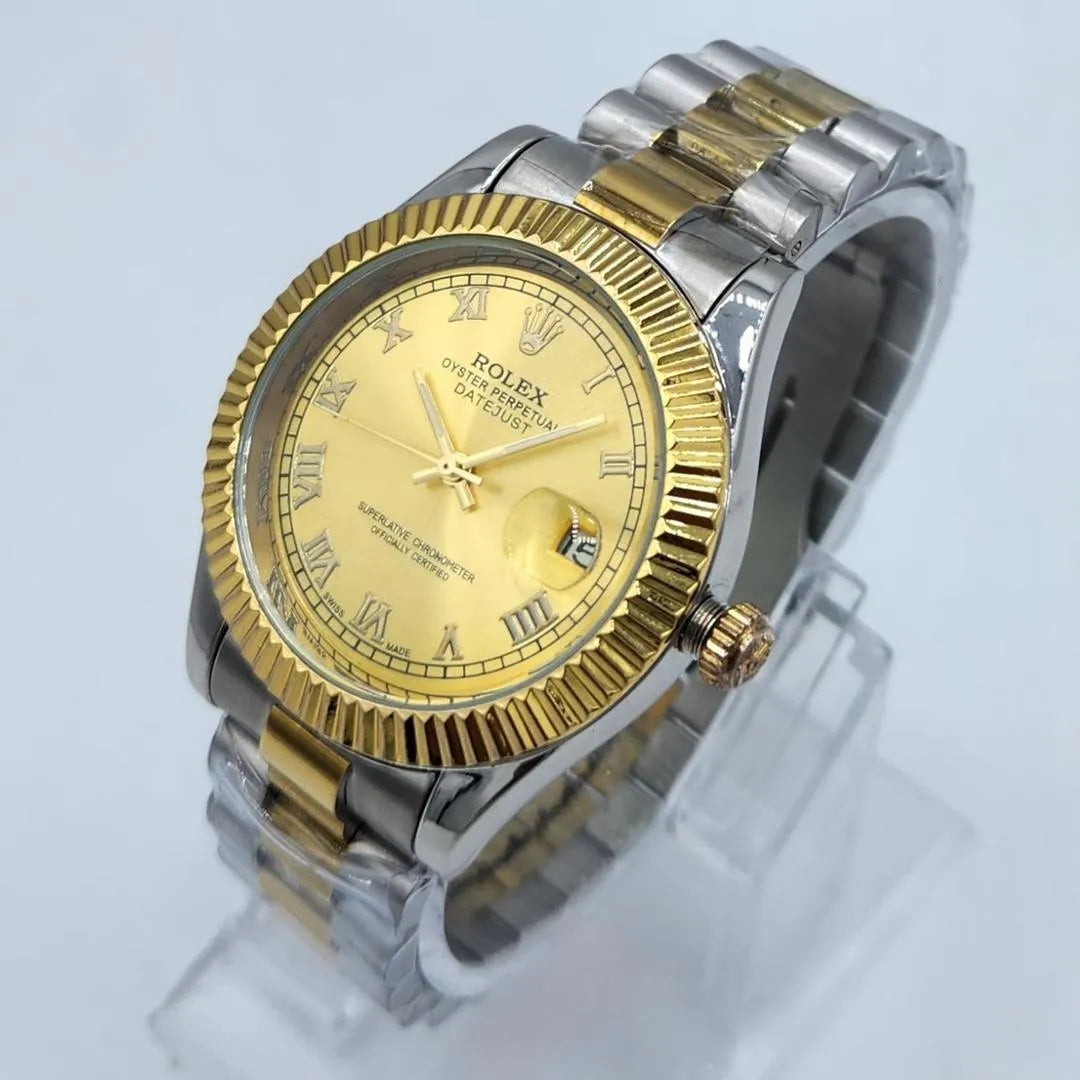 Rolex Men's Rolex Submarmer Gold Stainless Steel Watch Rolex Men's Rolex Submarmer Gold Stainless Steel Watch