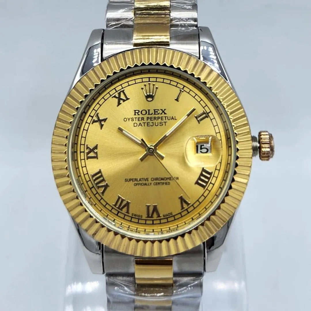 Rolex Men's Rolex Submarmer Gold Stainless Steel Watch Rolex Men's Rolex Submarmer Gold Stainless Steel Watch