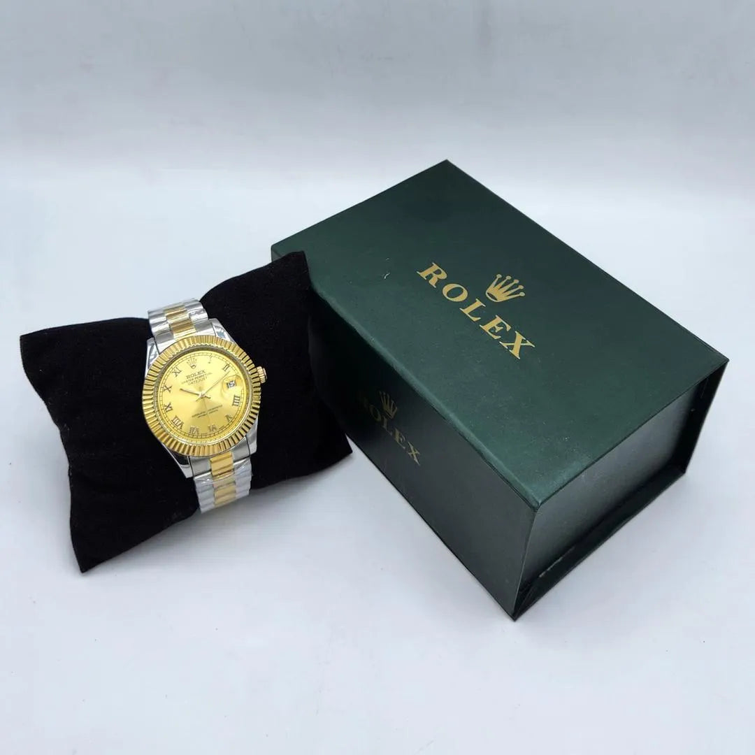 Rolex Men's Rolex Submarmer Gold Stainless Steel Watch Rolex Men's Rolex Submarmer Gold Stainless Steel Watch
