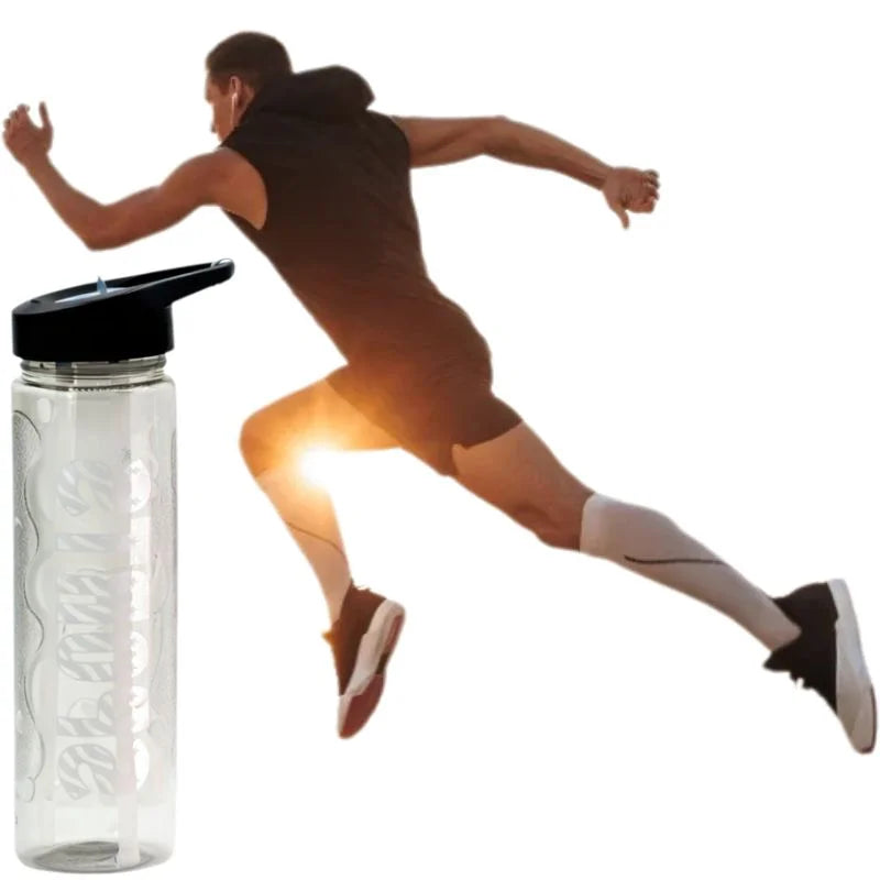 Black Stylish Water Sport Bottle 1000ml with Straw | Leakproof BPA-Free Hydration Bottle for School, Gym & Travel Black Stylish Water Sport Bottle 1000ml with Straw | Leakproof BPA-Free Hydration Bottle for School, Gym & Travel