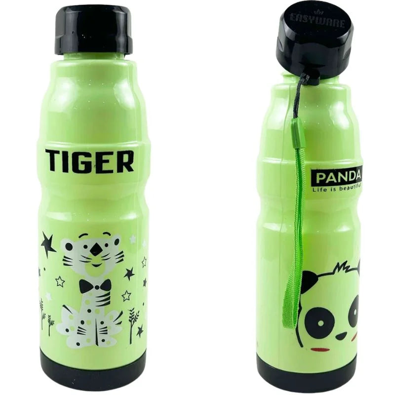 Kids Water Bottle 650ml | Cute Minions Panda Rabbit Design | Leak-Proof BPA Free | Random Color Kids Water Bottle 650ml | Cute Minions Panda Rabbit Design | Leak-Proof BPA Free | Random Color