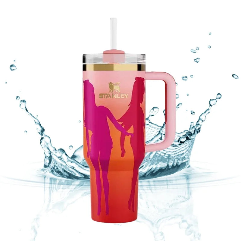 Pink Barbie Stanlay Tumbler | H2.0 Tumbler 1.18L Limited Edition Double Wall Vacuum Insulated Pink Barbie Stanlay Tumbler | H2.0 Tumbler 1.18L Limited Edition Double Wall Vacuum Insulated