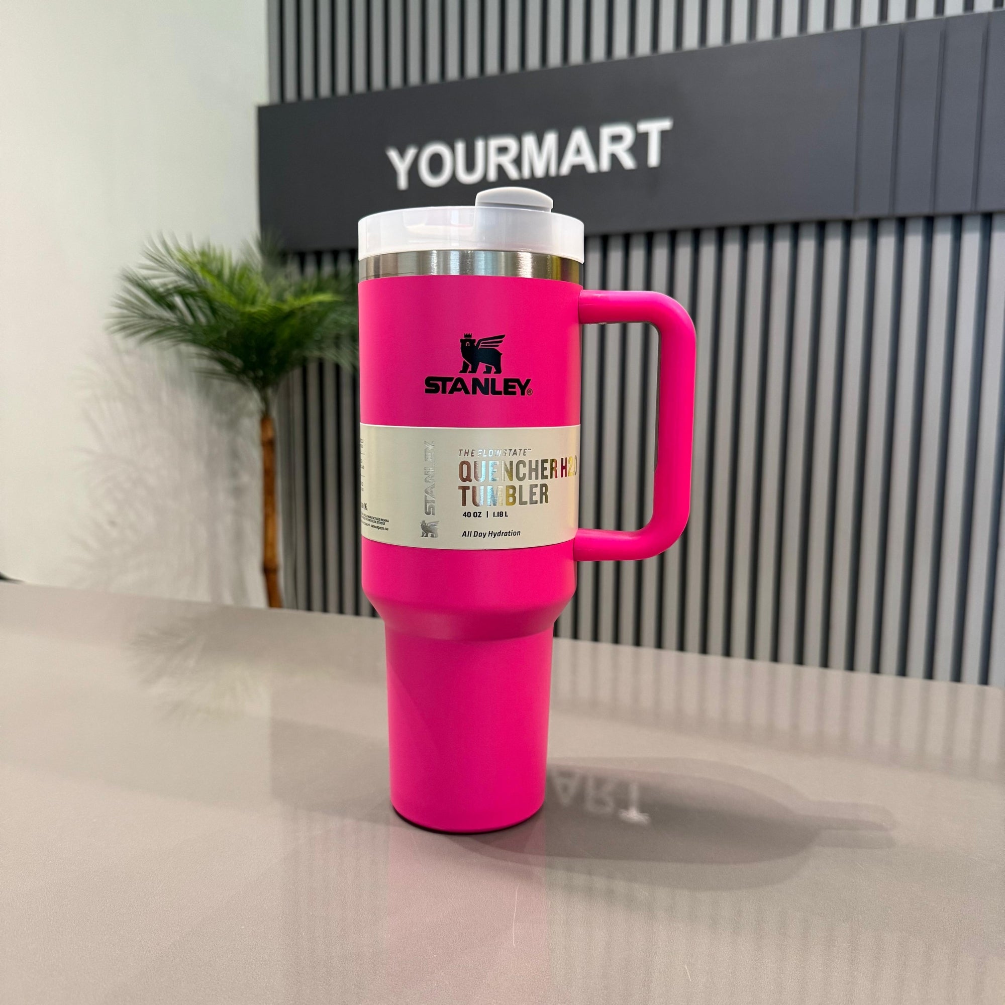 Pink Stanley 40 Oz Stainless Steel Tumbler | Leak-Proof Vacuum Insulated Travel Mug | Hot & Cold Pink Stanley 40 Oz Stainless Steel Tumbler | Leak-Proof Vacuum Insulated Travel Mug | Hot & Cold