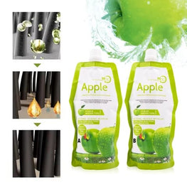 Godrej Apple Ammonia-Free Hair Cream Apple Hair Color Cream Gentle Formula Provides Rich Color Smooth Application Long Lasting (Natural Black)