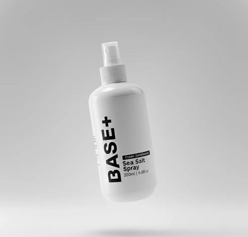 Base+ Sea Salt Spray – Natural Beach Waves & Volume Boost ( 6.6 fl oz) Hair Styling Mist - 200ml