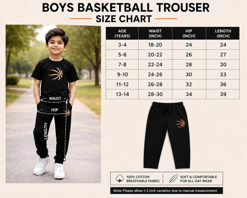 Kids Skate Graphic Track Suit Black 1-12Y
