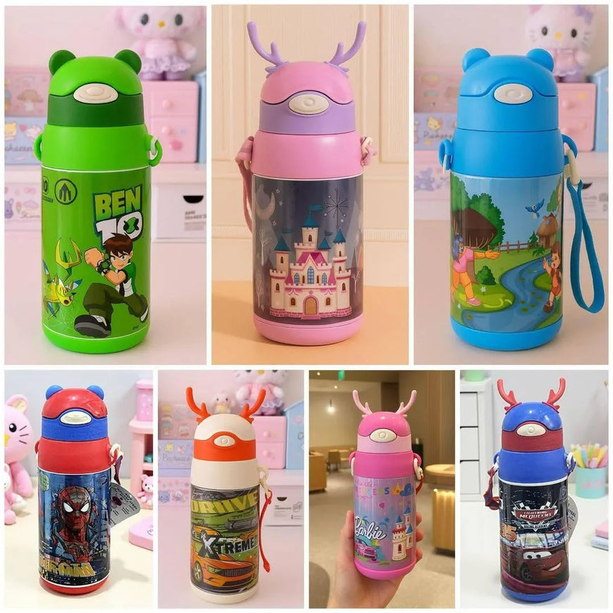 Kids Stainless Steel Water Bottle 500ml Leak Proof