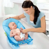 Premium Quality Baby Bather with Head Support, Durable Plastic, Multicolor Design