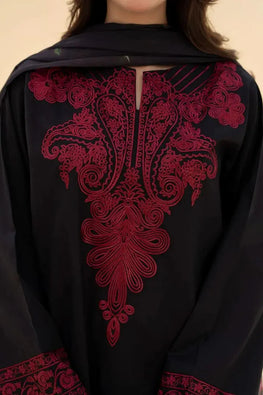 MIX TRENDING DESIGNS 3 Pcs Unstitched Embroidered Suit