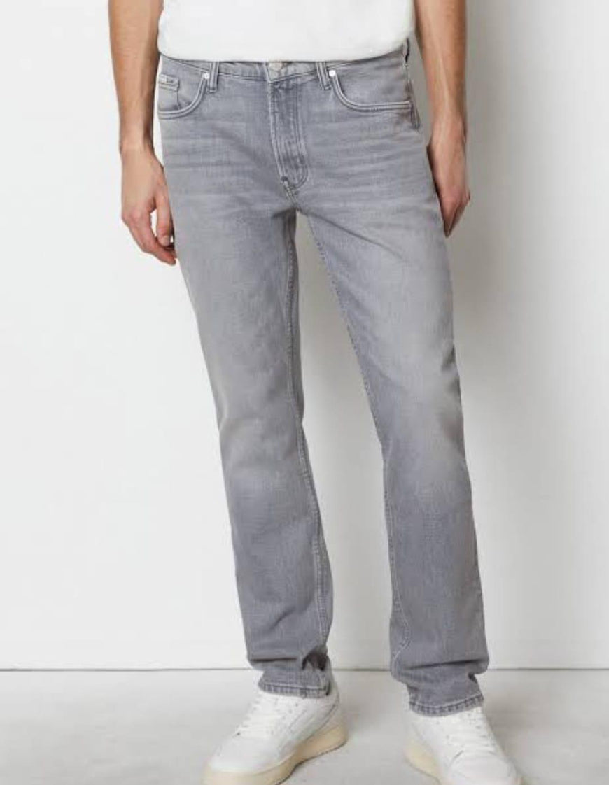 Men's Grey Denim Jeans Regular Fit