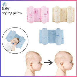 Baby Neck Pillow Cotton Bear Print Multicolor 27x17cm