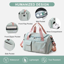 Stylish Baby Bag Pastel Nylon Daily Carry
