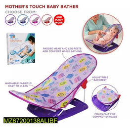 Adjustable Baby Bath Mat with Fold & Storage