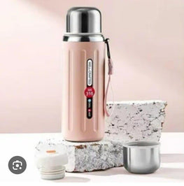 Stainless Steel Water Bottle White 24Hr Cold Keep