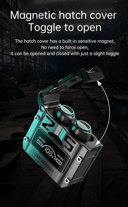M25 Wireless Gaming Earbuds Black ABS Bluetooth 5.0