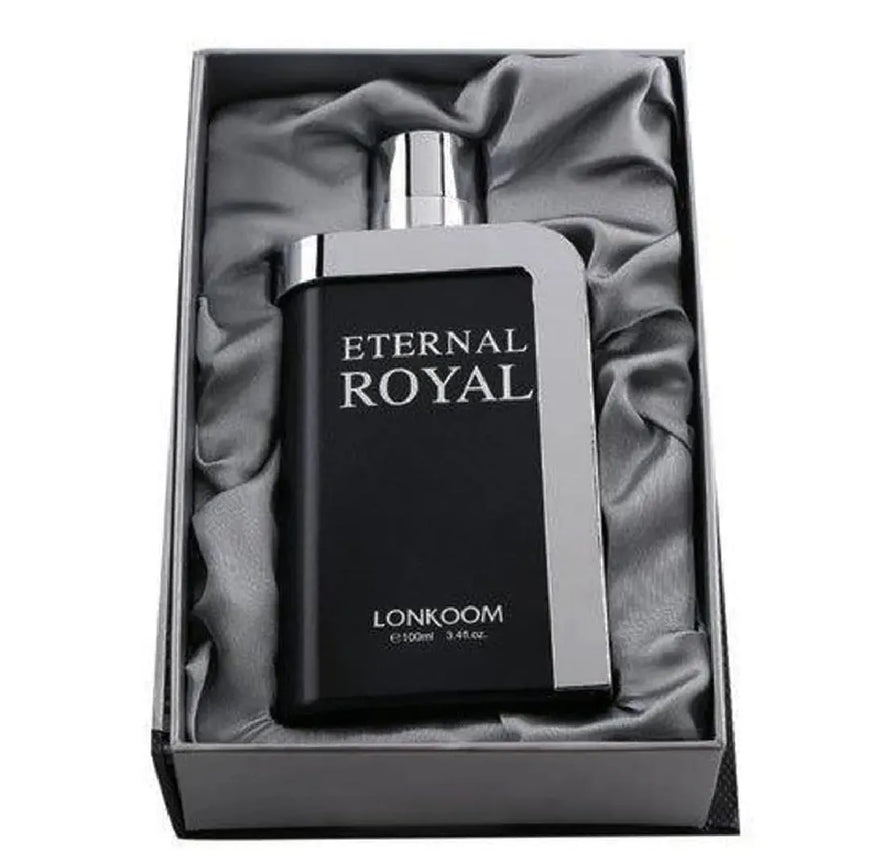 Eternal Royal Perfume for Men 100ml Black Silver Bottle