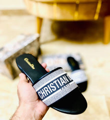 Women Synthetic Leather Black Flats