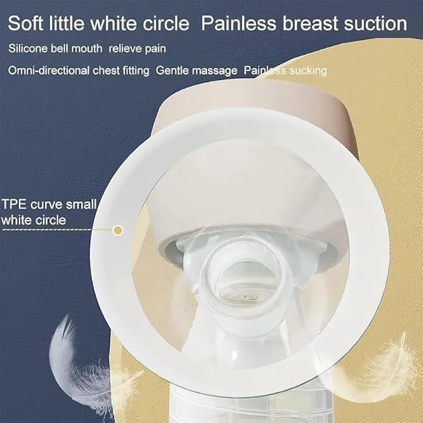 Pink Digital Breast Pump Set for New Mothers